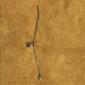 Pandora bracelet with a charm